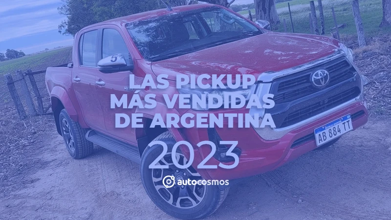 Las pickup más vendidas de 2023 en Argentina