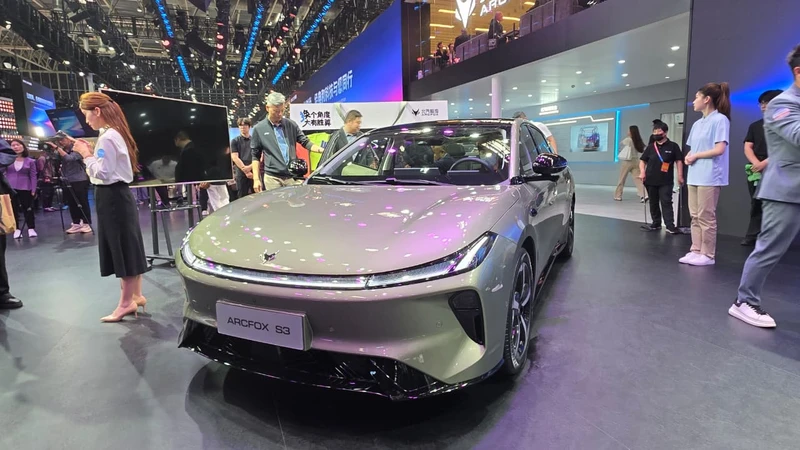 Salón de Beijing 2026: Arcfox S3, sus baterías se pueden intercambiar en 99 segundos