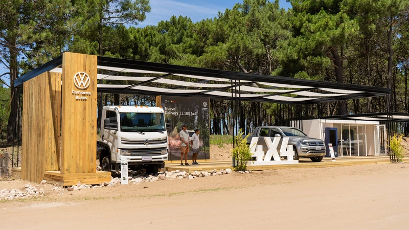 Verano 2024: Volkswagen Camiones y Buses muestra el nuevo Delivery 4x4 en la costa argentina