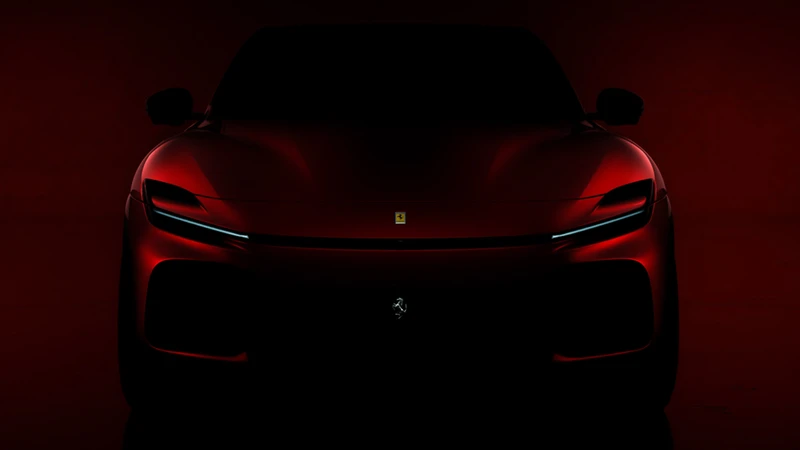 Ferrari Purosangue SUV tiene su primer adelanto oficial