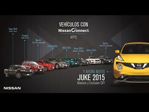 NissanConnect está disponible en los modelos Juke y Titan 2015