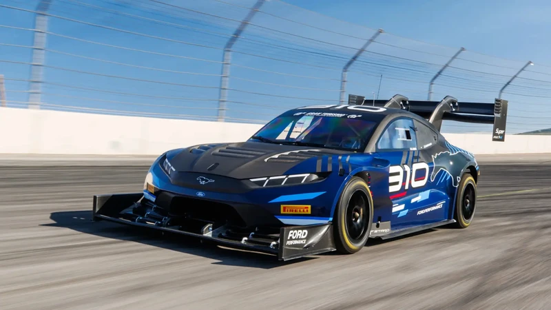 Ford quiere el record absoluto de Pikes Peak con el Super Mustang Mach-E