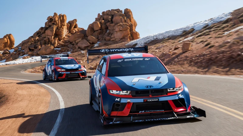 Hyundai presenta el auto con el que aspira conquistar Pikes Peak 2024