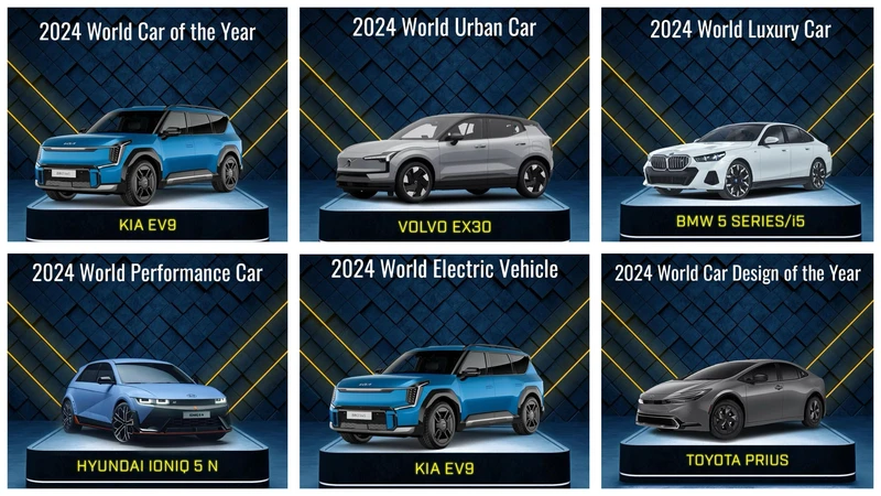 Estos son los seis ganadores de los World Car Awards 2024