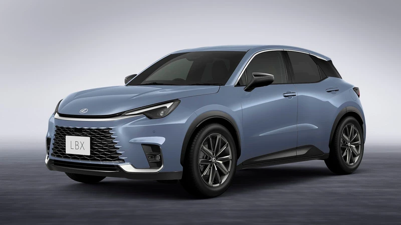 Japón: ahora le tocó el turno de los retoques menores al Lexus LBX