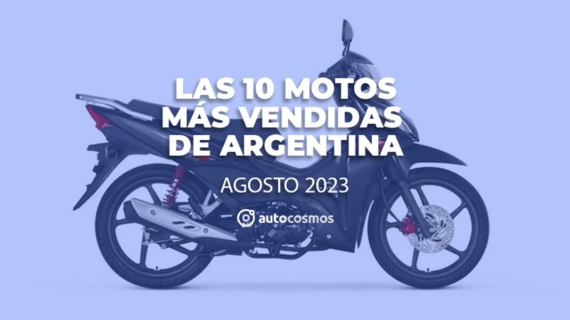 Las 10 motos más vendidas en Argentina en agosto de 2023