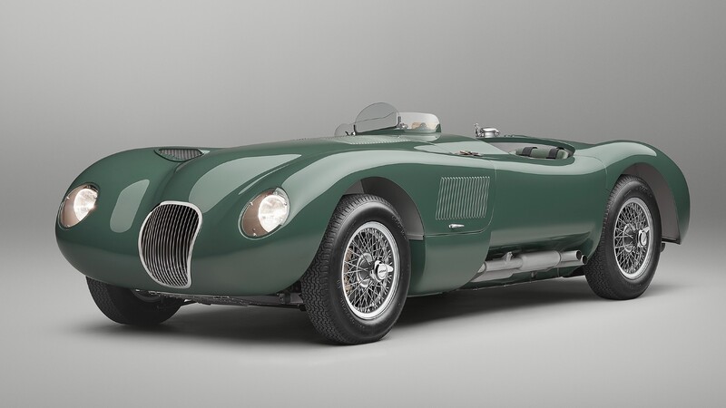 Jaguar tiene listo el primer C-Type Continuation, la recreación del legendario de auto de carreras