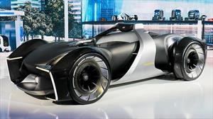 Toyota e-Racer es un auto de carreras eléctrico con un diseño más que futurista