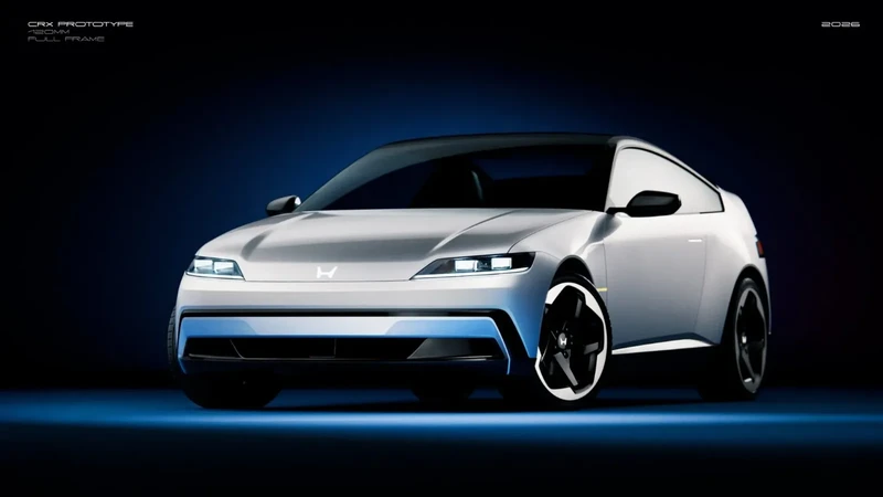 Un estudio de diseño independiente resucitó el Honda CRX