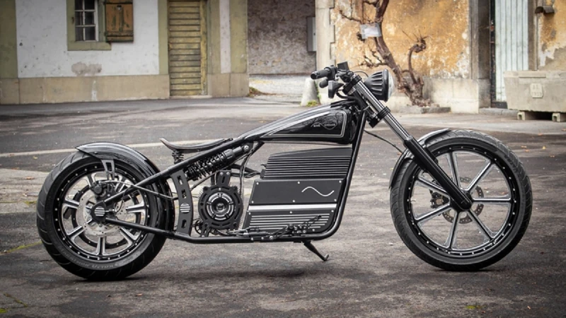 Sine Cycles King Current, una moto eléctrica con un look retro