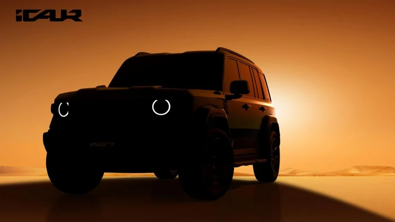 iCaur V27: el nuevo SUV eléctrico de rango extendido con el que Chery apunta al mercado global
