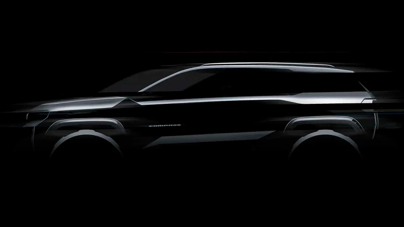 Jeep Compass 2026: el primer teaser de su nueva generación