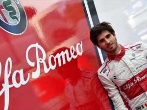 Antonio Giovinazzi acompañará a Raikkonen en Sauber para el 2019