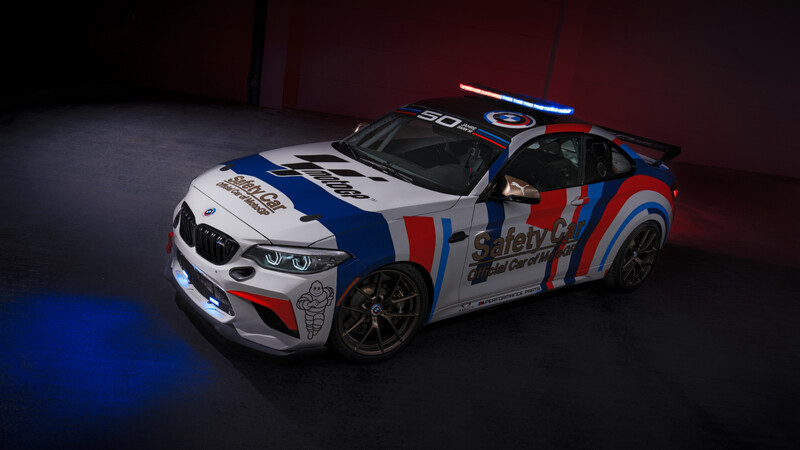 BMW M2 CS Racing se convierte en Safety Car del MotoGP 2022