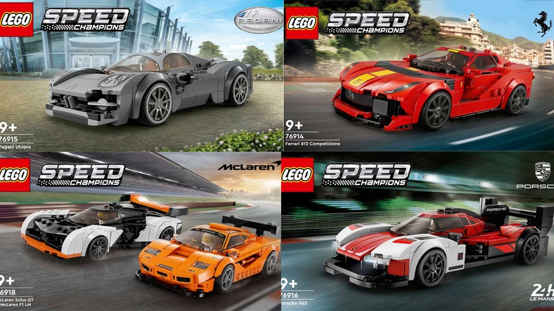 LEGO Speed Champions promete nuevos modelos para este 2023