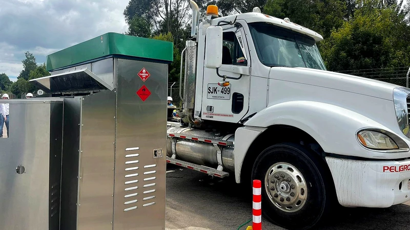 Inician plan piloto de transporte con carrotanque híbrido diésel-hidrógeno en Tocancipá