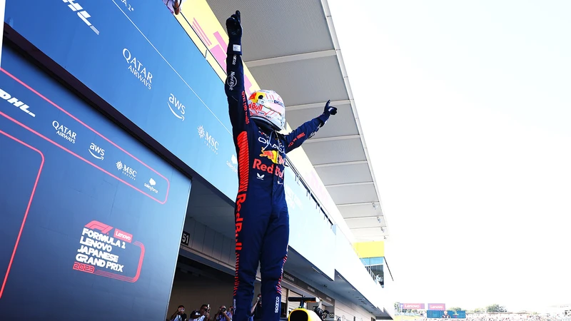 Red Bull es Campeón de Constructores con la victoria de Max Verstappen en Japón
