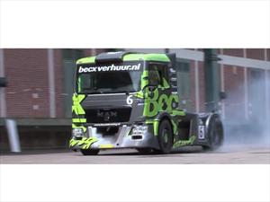 Video: Drifting a bordo de un camión