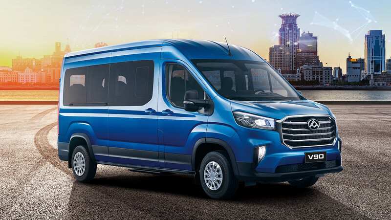 Maxus V90 2020 para ampliar su gama de minibuses