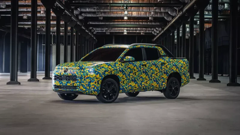 La nueva Volkswagen Tukan se deja ver...pero aún camuflada