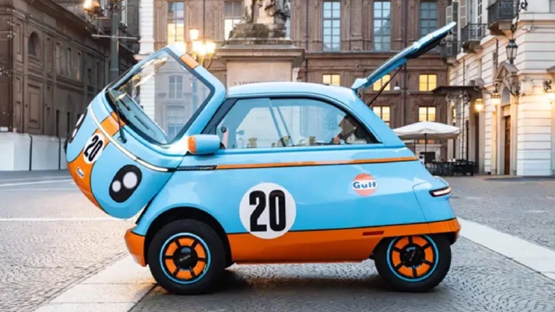 Microlino Tributo Porsche 917K, el citycar eléctrico que revive la leyenda de Le Mans