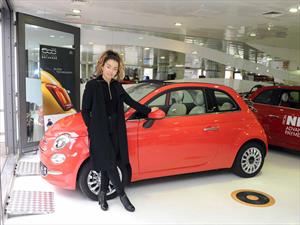 Ella Eyre es la propietaria del nuevo FIAT 500 2016 rojo coral