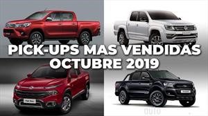 Top 10: Las pick-ups más vendidas de Argentina en octubre de 2019