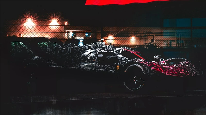 Y un día apareció el hypercar de Ferrari para Le Mans