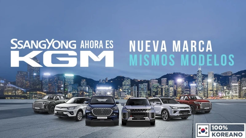 SsangYong Chile inicia su transición a KGM