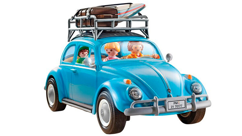 Volkswagen Escarabajo y Kombi, a la manera de Playmobil
