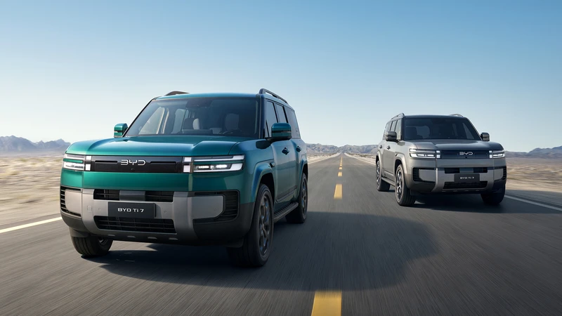 BYD Ti7: Lanzamiento y precio en Argentina