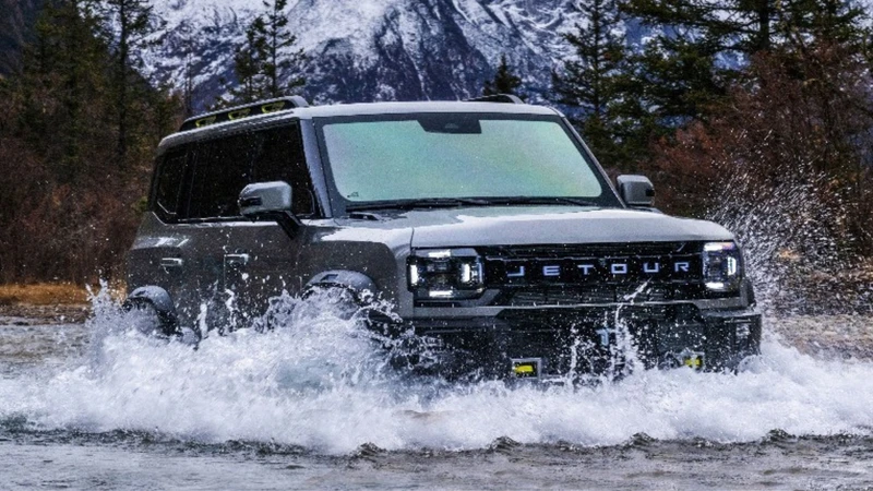¿Paso o no paso? Así es el radar para inundaciones de las SUV de Jetour