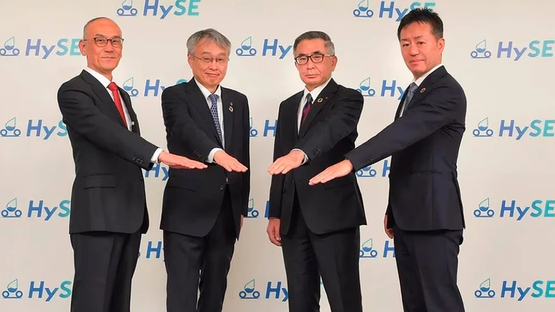 Honda, Suzuki, Yamaha y Kawasaki se juntan para desarrollar motores compactos a hidrógeno