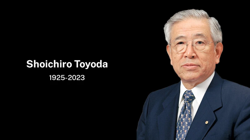 Falleció Shoichiro Toyoda, hijo del fundador de Toyota