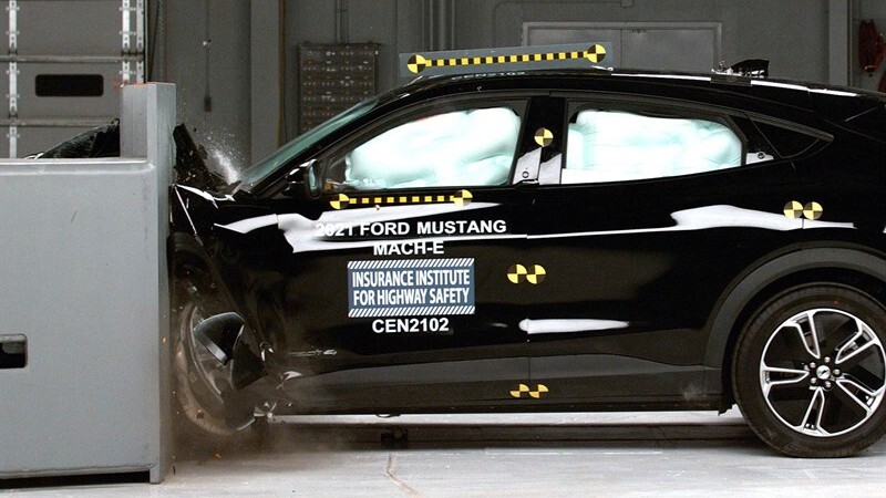 Ford Mustang Mach-E 2021 es reconocido por el elevado nivel de seguridad que ofrece a sus pasajeros