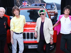 Subastado Jeep Renegade autografiado por los Rolling Stones