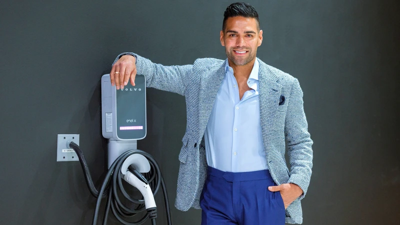 Volvo y Falcao, una alianza electrizante