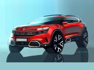 Citroën C5 Aircross 2018 se adelanta a Shanghai en bocetos