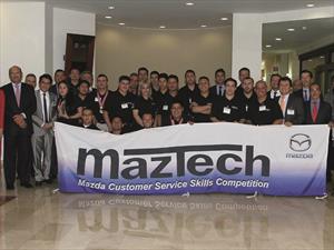Mazda busca la excelencia de sus técnicos