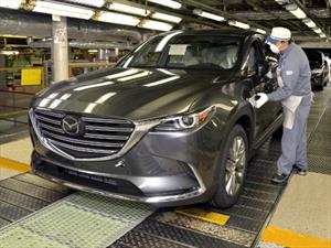 Mazda comienza la producción del nuevo CX-9