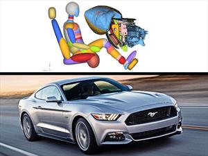 El nuevo Ford Mustang 2015 con bolsa de aire de rodilla en la guantera