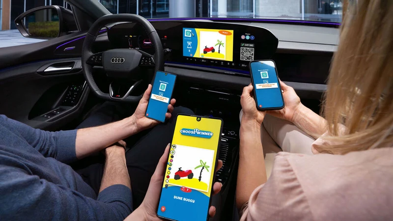 Audi y Air Console impulsan una nueva era de los juegos abordo del automóvil