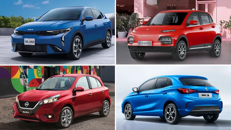 Los 10 autos más baratos en México para 2025