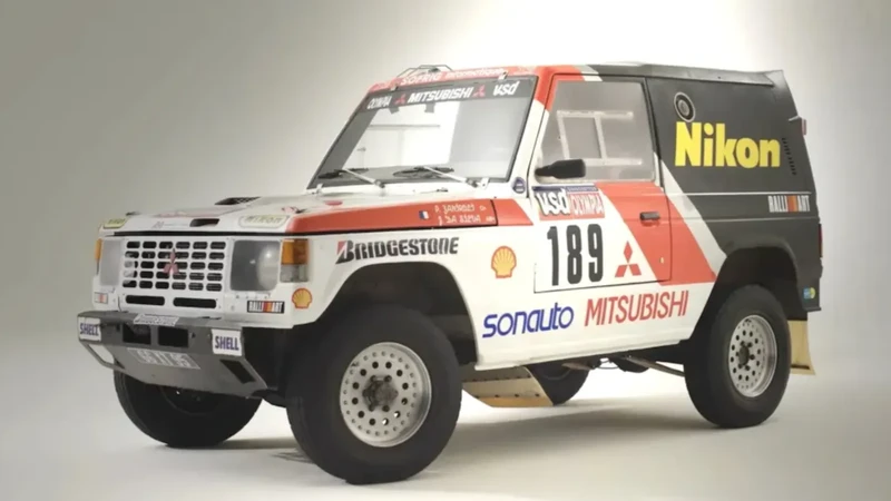 Mitsubishi restaura el Montero que ganó el Rally París-Dakar de 1985