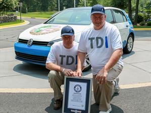 Volkswagen Golf TDI Clean Diesel impone récord de consumo en Estados Unidos