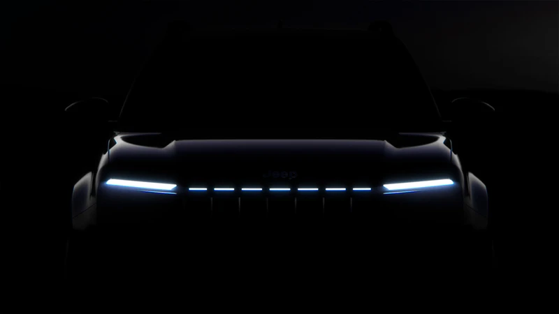 Teaser de Jeep Avenger muestra nueva parrilla de siete barras