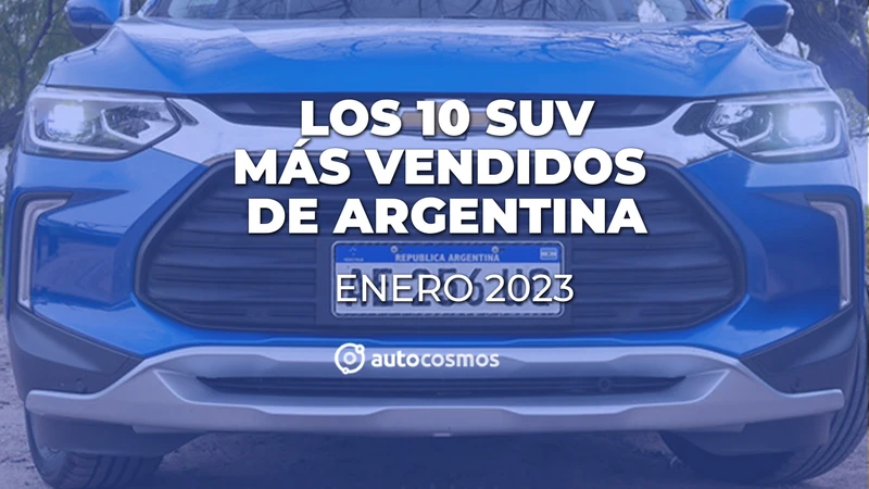 Los 10 SUV más vendidos en Argentina en enero de 2023