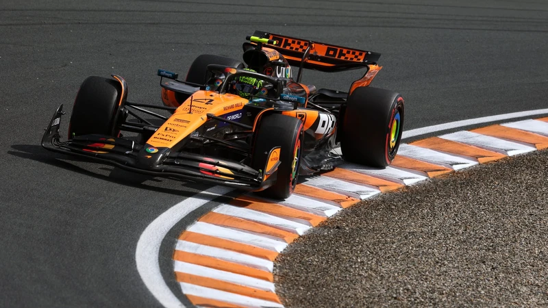 Fórmula 1 2025: Lando Norris regresó con todo y mandó el viernes en Holanda