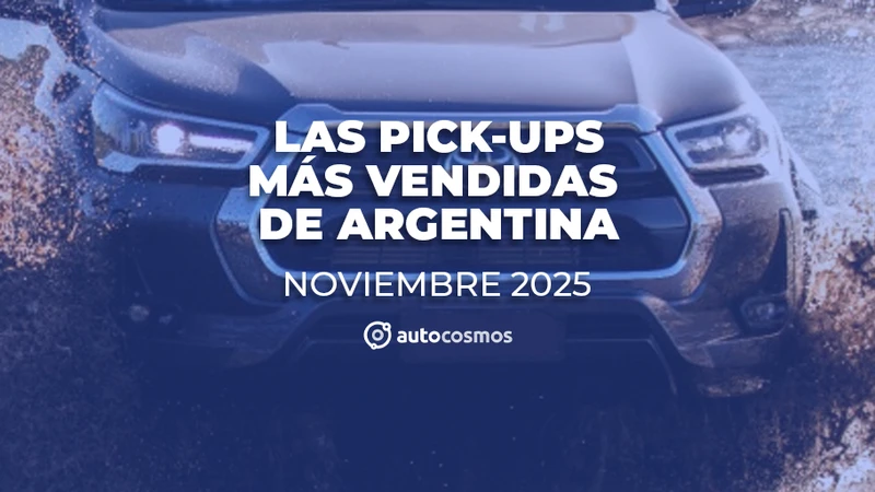 Las pickup más vendidas de Argentina en noviembre de 2025