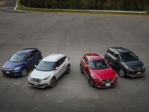 Comparativa: Mazda CX-3 vs Nissan Kicks vs Chevrolet Trax vs Honda HR-V